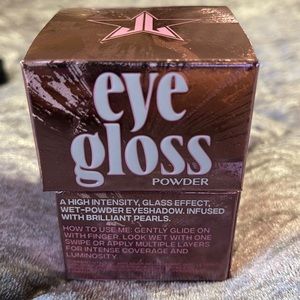 Brain Freeze: Sheer blue with silver & gold shimmer